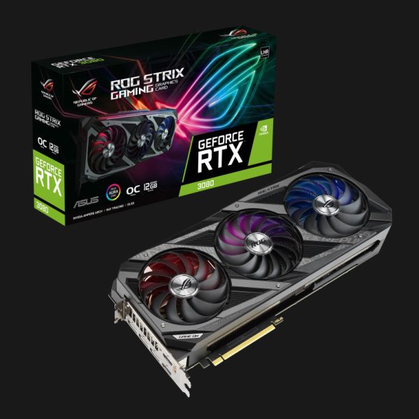 کارت گرافیک مدل ROG Strix GeForce RTX 3080 OC Edition 12GB ایسوس