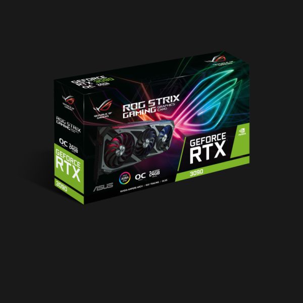 کارت گرافیک مدل ROG Strix GeForce RTX 3090 O24G GAMING ایسوس